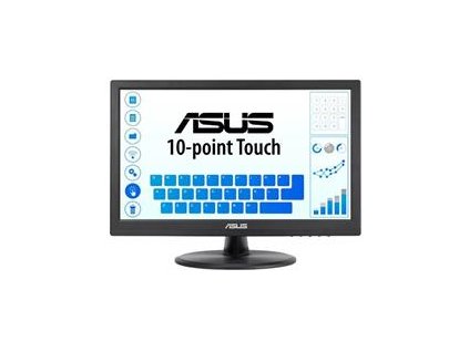 ASUS VT169HE 15,6" IPS Touch 10-bodový dotykový monitor 1920x1080 5ms 220cd HDMI, D-Sub čierny
