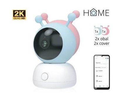 iGET HOME Camera CS2 Baby - bezdrátová kamerová 2K chůvička, 2 obaly v balení, detekce pláče