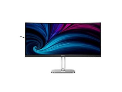 Philips LCD 34B2U5600C 34" zakřivený VA/3440x1440@120Hz/4ms/300cd/2xHDMI/DP/6xUSB/USB-C dock/RJ45/Repro/HAS/VESA