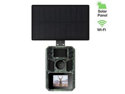 EVOLVEO StrongVision Solar WiFi, fotopast s Aplikací WiFi a solárním panelem