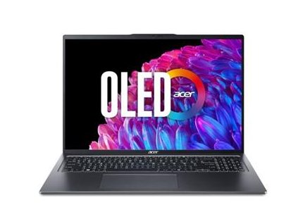 Acer Swift Go 16 (SFG16-72-75LU) Core Ultra 7 155H/32GB/1TB SSD/16" WQXGA+ OLED 120 Hz/Win11 Home/šedá