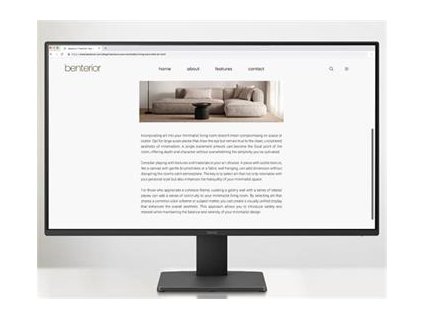 BenQ LCD GW2791 27" IPS/1920×1080/5ms/250nits/1300:1/HDMI/DP/VESA/černá