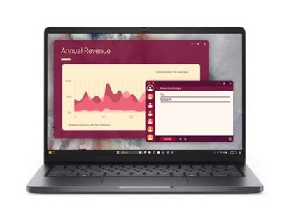 DELL Pro 14 PC14250 U7-255U/16GB/512GB SSD/14" IPS FHD+/IR Cam & Mic/Win11P/3Y ProSpt/stříbrná