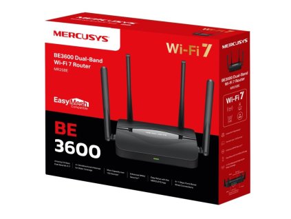 MERCUSYS MR25BE, BE3600 Dual-Band Wi-Fi 7 Router
