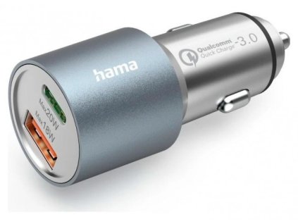 Hama 201639 USB C PD,USB A,QC 38W Nabíjačka USB 1