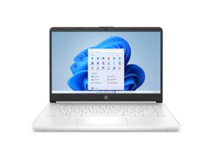 HP NTB 14s-dq0030nc/Celeron N4120/4GB/128GB SSD/Intel UHD 600/14" HD SVA AG/ac/BT4.2/2y/Win 11 Home S/Snowflake white