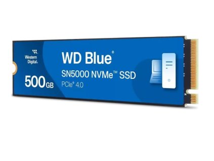 HDD SSD WD Blue SN5000 500GB NVMe PCIe 4.0 M.2 2280