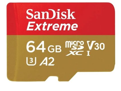 SanDisk 64GB Extreme 22019 Pam.k.SDXC Micro