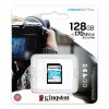 Kingston SDG3/128GB 128GB CANVAS Go! Plus class 10 UHS-I Pam.k.SDXC