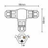 Nedes CW133 IP67 C20A/WP/3x1,5/3 Konektor