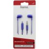 Hama 184043 slúchadlá s mikrofónom Basic4Phone, štuple, modré