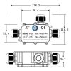 Solight WW004 prepojovacia krabica IP68