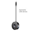 Baseus CAHUB-G01 USB-C na USB 3.0, USB 2.0 3x Black USB hub
