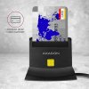 Axagon CRE-SM2 USB Čítačka SMART kariet (elektronické občianske preukazy)