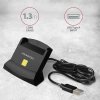 Axagon CRE-SM2 USB Čítačka SMART kariet (elektronické občianske preukazy)