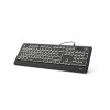 Hama 182671 podsvietená klávesnica KC-550