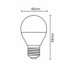 Nedes ZLS829 LED 8W E27/G45/SMD/4000K neutrálna biela