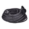 Solight PS34 30m 1Z čierna IP44 predlžovačka