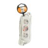 Solight PP02 2m 3Z biela predlžovačka
