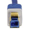 Hama 39671 USB 3.0 kábel typ A-B, 1,8 m, modrý, blister