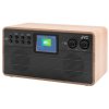 JVC RA-E731B DAB čierne/drevené Rádio