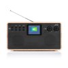JVC RA-E731B DAB čierne/drevené Rádio