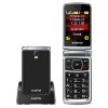 Aligator V710 Senior čierno-strieborný Telefon