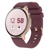 Canyon SW-68, Badian smart hodinky, BT, fareb. LCD displej 1.28´´, vodotes. IP68, 22 športov, karmínové