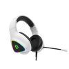 Canyon GH-6, Shadder herný headset, USB / 2x 3.5mm jack, 2m kábel, multicolor RGB podsvietenie, biely