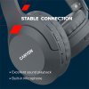 Canyon BTHS-3 Bluetooth bezdrôtové slúchadlá, USB-C nabíjanie, sklápací dizajn, handsfree, 15 hod výdrž, šedé