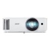 Acer S1286H DLP 3D ShortThrow, XGA 1024x768, 3500 ANSI, 20000:1, VGA, HDMI, repro, 3,1Kg