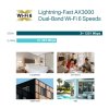 TP-Link EAP655-wall AX3000 Access Point Omada SDN
