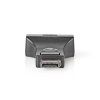 nedis ccgb37925bk 1x displayport dvi adapter displayport zastrcka dvi i 24 5 pin zasuvka cerna barva ien383957