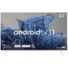 KIVI TV 43U750NW, 43" (109 cm),UHD, Android TV 11,White,3840x2160,60 Hz,Sound by JVC,2x12W, 53 kWh/1000h,BT5.1,HDMI 4