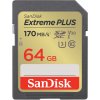 Extreme Plus 64GB SDXC UHS 1, Class 10,U3,up to170MB s Pam.k.Sandisk