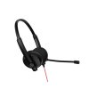 Canyon HS-7, PC Headset, USB/3.5mm jack, pokročilý konferenčný - slúchadla s mikrofónom, ovládanie na kábli, čierne
