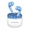 Canyon TWS-5, True Wireless Bluetooth slúchadlá do uší, USB-C nabíjanie, nabíjacia stanica v kazete, čierne