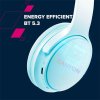 Canyon BTHS-4, OnRiff 4 Bluetooth bezdrôtové slúchadlá, 50 hod výdrž, skladacie, ružové