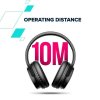 Canyon BTHS-4, OnRiff 4 Bluetooth bezdrôtové slúchadlá, 50 hod výdrž, skladacie, ružové