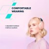 Canyon BTHS-4, OnRiff 4 Bluetooth bezdrôtové slúchadlá, 50 hod výdrž, skladacie, ružové