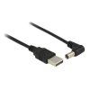 Delock USB 2.0 A - DC 5.5x2.1mm napájací Kabel