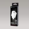 Sturdo 2X USB-A 2,1A biela Nabíjačka USB do siete