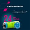 Canyon TWS-4, OnGo 4 Mini, True Wireless Stereo BT slúchadlá do uší, 6 + 18hod výdrž, nabíjacia stanica v kazete, šedé