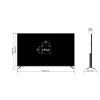 KIVI TV 70U760QB, 70" (175cm), UHD LED TV, AndroidTV 11, Black, 3840x2160, 60 Hz, GAME MODE, HLG, HDR, 115 kWh,WIFI5