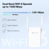 MERCUSYS ME60X AX1500 Wi-Fi 6 Range Extender