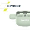 Canyon TWS-9, OnGo 9, True Wireless Stereo BT 5.4 slúchadlá do uší, 6 + 24h výdrž, nabíjacia stanica v kazete, čierne