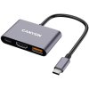 Canyon DS-4 3v1 HDMI, USB-A, USB-C PD 100W USB C 3.0 Hub