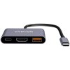 Canyon DS-4 3v1 HDMI, USB-A, USB-C PD 100W USB C 3.0 Hub