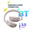 Canyon BTHS-6, OnRiff 6 Bluetooth bezdrôtové slúchadlá, ANC aktívne potláčanie hluku, USB-C nabíjanie, modré