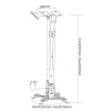 SBOX Ceiling projector mount PM-18M